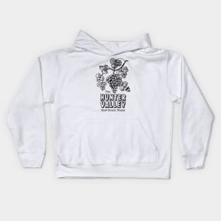 Hunter Valley Wine Region, Australia Kids Hoodie